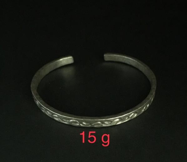 Thai Karen Hill Tribe Silver Bangle 20BG072