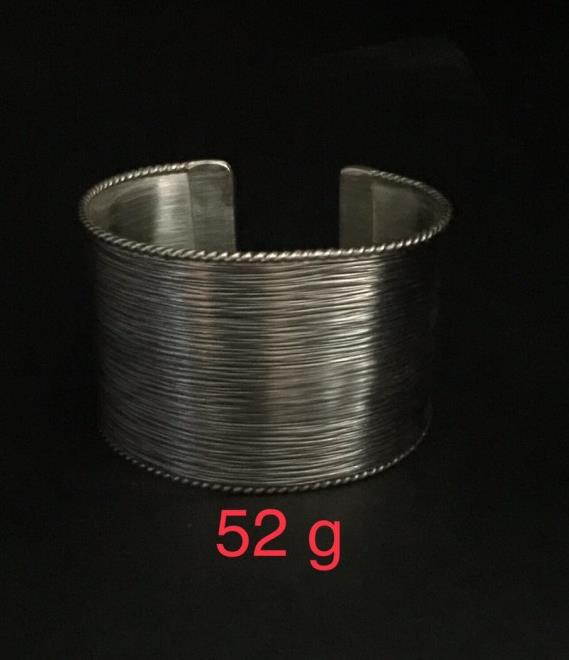 Thai Karen Hill Tribe Silver Bangle 20BG092
