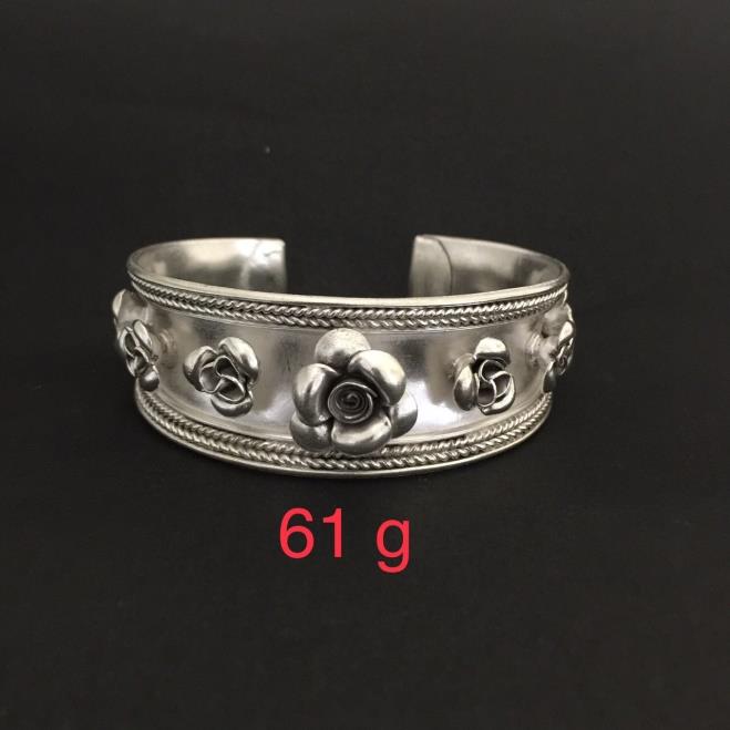 Thai Karen Hill Tribe Silver Bangle 20BG111