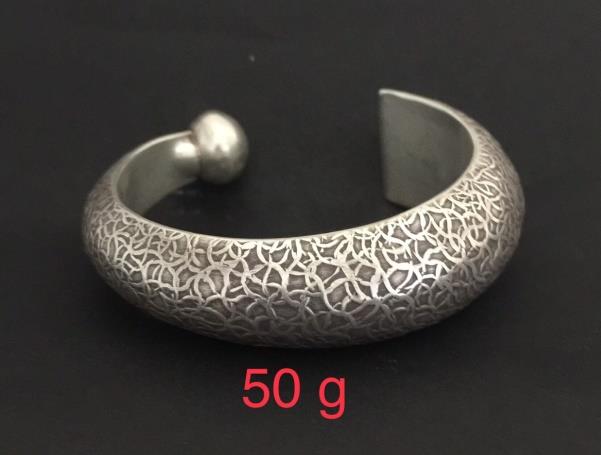 Thai Karen Hill Tribe Silver Bangle 20BG115