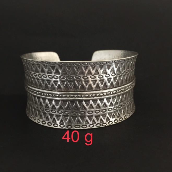 Thai Karen Hill Tribe Silver Bangle 20BG141