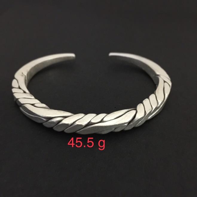 Thai Karen Hill Tribe Silver Bangle 20BG172