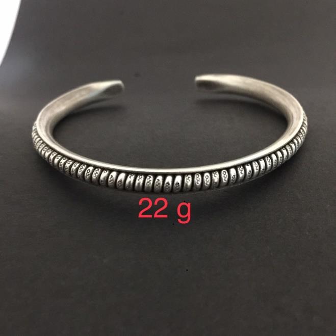Thai Karen Hill Tribe Silver Bangle 20BG184