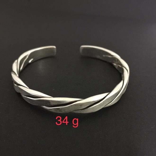 Thai Karen Hill Tribe Silver Bangle 20BG191