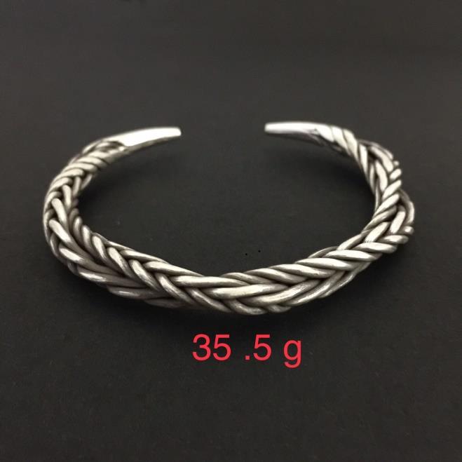 Thai Karen Hill Tribe Silver Bangle 20BG200