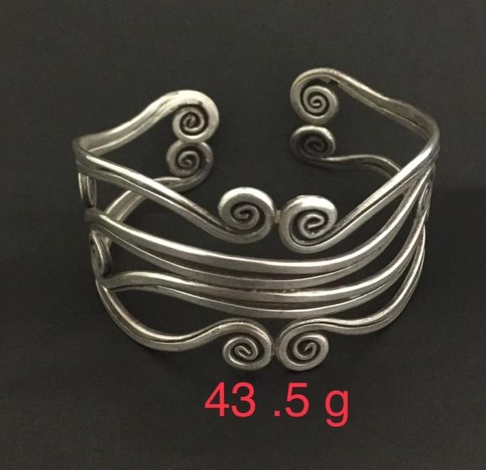 Thai Karen Hill Tribe Silver Bangle 20BG210