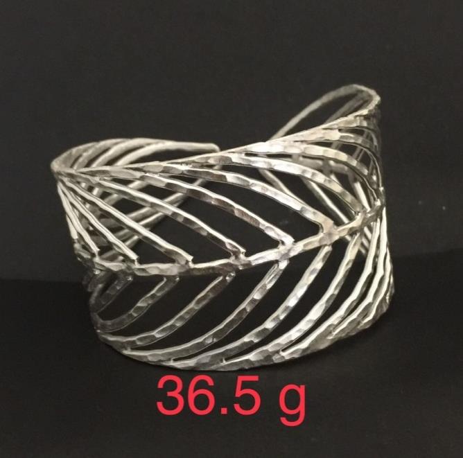Thai Karen Hill Tribe Silver Bangle 20BG218