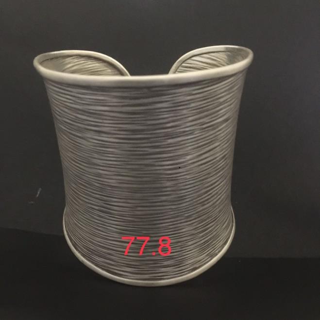 Thai Karen Hill Tribe Silver Bangle 20BG241