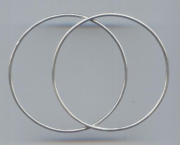 THAI KAREN HILL TRIBE SILVER BANGLE BG113