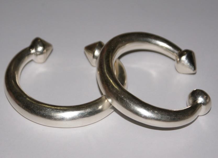 Thai Karen Hill Tribe Silver Bangle BG125