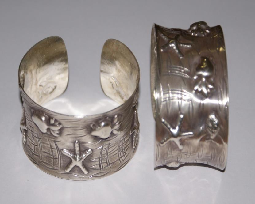 Thai Karen Hill Tribe Silver Bangle BG135
