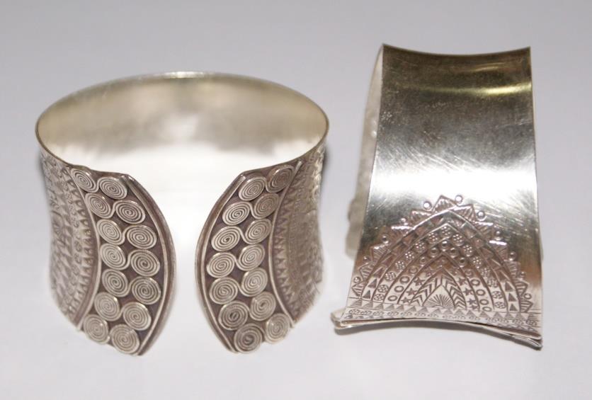 Thai Karen Hill Tribe Silver Bangle BG147