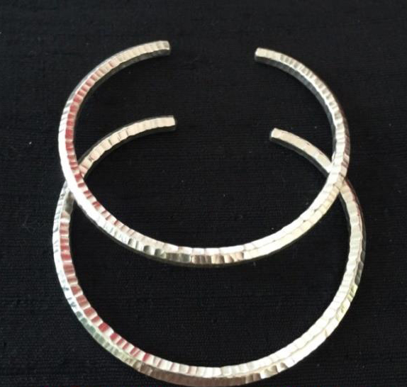 Thai Karen Hill Tribe Silver Bangle BG163
