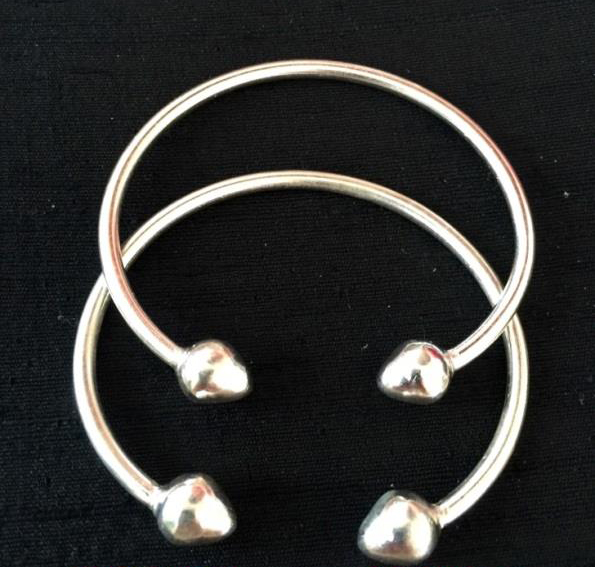 Thai Karen Hill Tribe Silver Bangle BG168