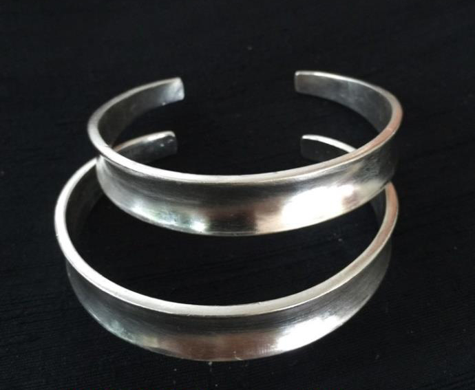 Thai Karen Hill Tribe Silver Bangle BG227