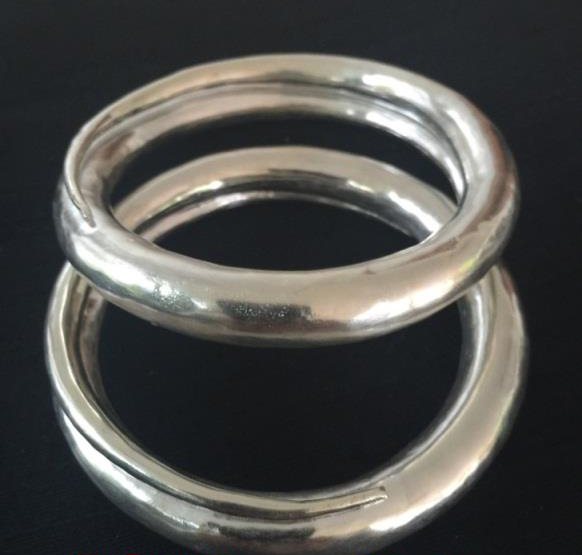 Thai Karen Hill Tribe Silver Bangle BG282
