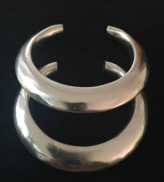Thai Karen Hill Tribe Silver Bangle BG286
