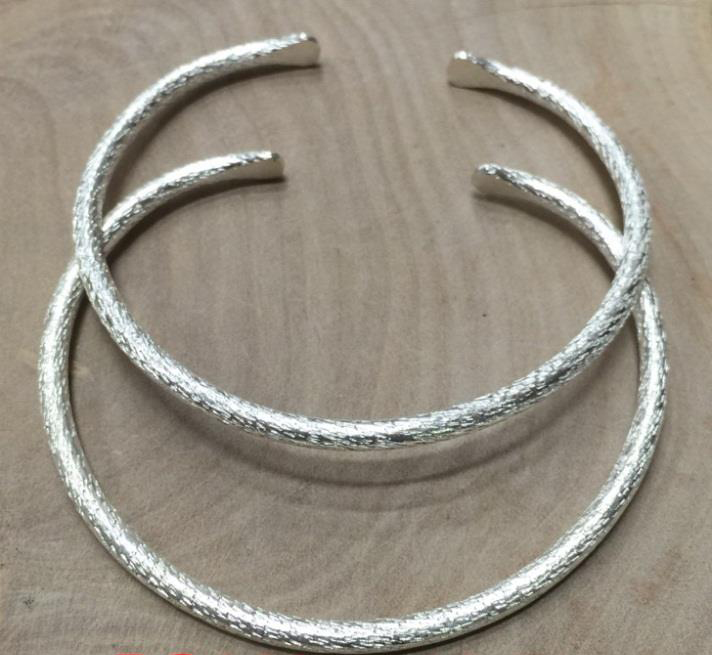 Thai Karen Hill Tribe Silver Bangle BG363