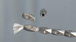 Thai Karen Hill Tribe Silver Beads BM013 (240 Beads)