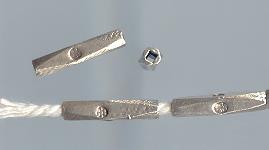 Thai Karen Hill Tribe Silver Beads BM015 (160 Beads)