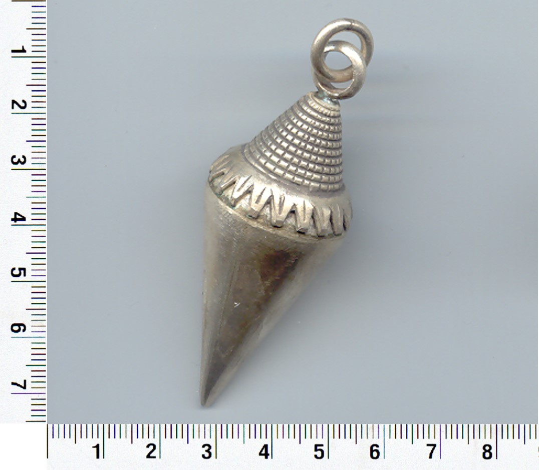 Thai Karen Hill Tribe Silver Shell Pendant NL211