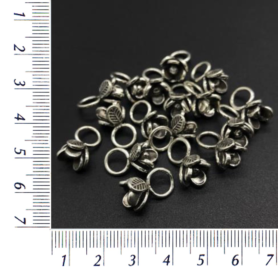 Thai Karen Hill Tribe Silver Pendants 20PD053 10 pcs