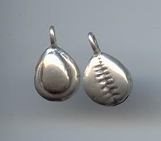 THAI KAREN HILL TRIBE SILVER PENDANTS LITTLE SHELL BELL CHARM NM101 