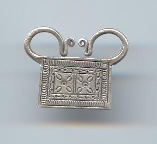 Thai Karen Hill Tribe Silver Pendants Karen Spirit Pendant NM145 