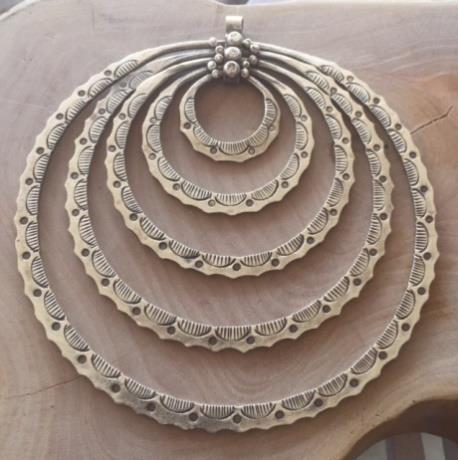 Thai Karen Hill Tribe Silver Pendants NM351 