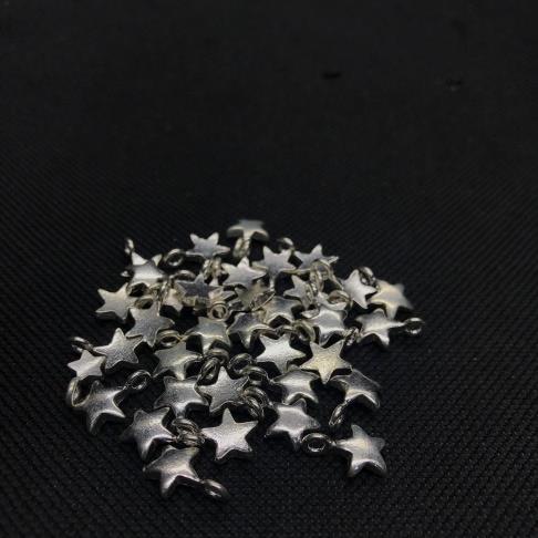Thai Karen Hill Tribe Silver Pendants 20PD266 (10 Beads)
