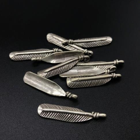 Thai Karen Hill Tribe Silver Pendants 20PD290 (10 Beads)