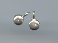 Thai Karen Hill Tribe Silver Cute Round Ball Pendants NS003