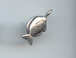 Thai Karen Hill Tribe Silver Little Fish Pendant NS040