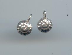 Thai Karen Hill Tribe Silver Small Shell Pendant NS046