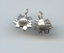 Thai Karen Hill Tribe Silver Little Crab Pendants NS053