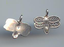Thai Karen Hill Tribe Silver Pendants Little Bee Pendants NS125