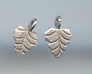 Thai Karen Hill Tribe Silver Pendants Little Leaf Pendants NS132
