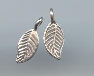 THAI KAREN HILL TRIBE SILVER PENDANTS LITTLE LEAF PENDANTS NS134