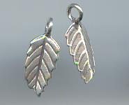 Thai Karen Hill Tribe Silver Pendants Ittle Leaf Pendants NS140