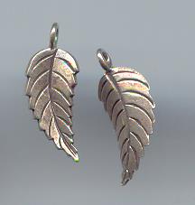 Thai Karen Hill Tribe Silver Pendants Little Leaf Pendants NS141
