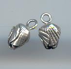 Thai Karen Hill Tribe Silver Pendants Swirl Printed Star Pendants NS203