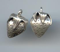 Thai Karen Hill Tribe Silver Pendants Lovely Strawberry Pendantss NS209