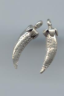 Thai Karen Hill Tribe Silver Pendants Chili Pendant NS223