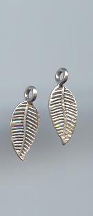 Thai Karen Hill Tribe Silver Pendants Little Leaf Pendants NS230