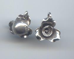 Thai Karen Hill Tribe Silver Pendants Round Bell Pendants NS236