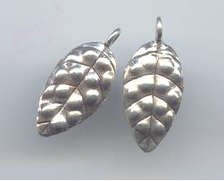 Thai Karen Hill Tribe Silver Pendants Dot Printed Square Pendant NS237