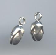 Thai Karen Hill Tribe Silver Pendants Bud Flower Pendants NS284