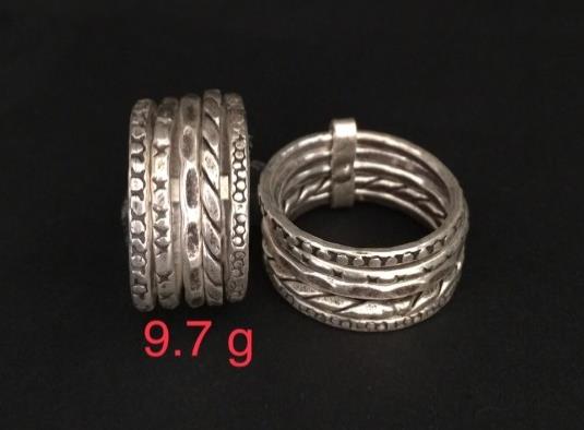 Thai Karen Hill Tribe Silver Ring 20RR013