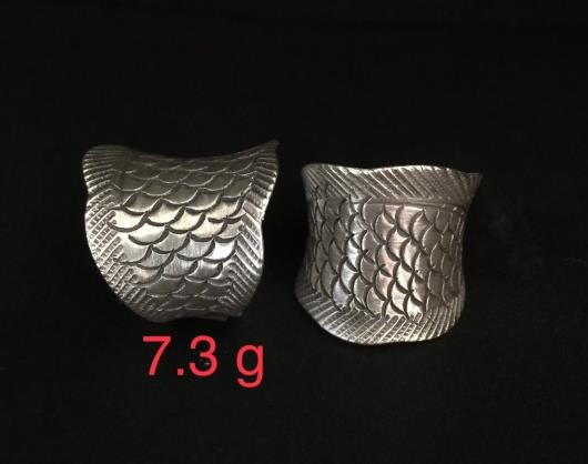 THAI KAREN HILL TRIBE SILVER RING 20RR044