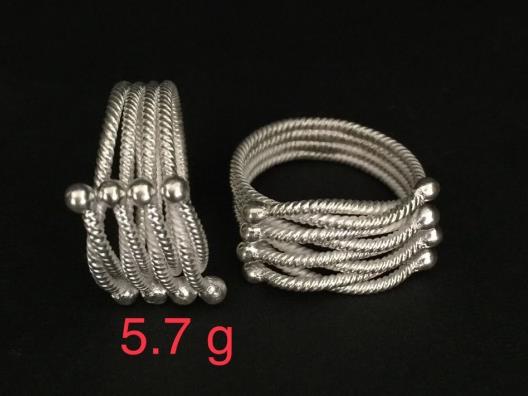 Thai Karen Hill Tribe Silver Ring 20RR159